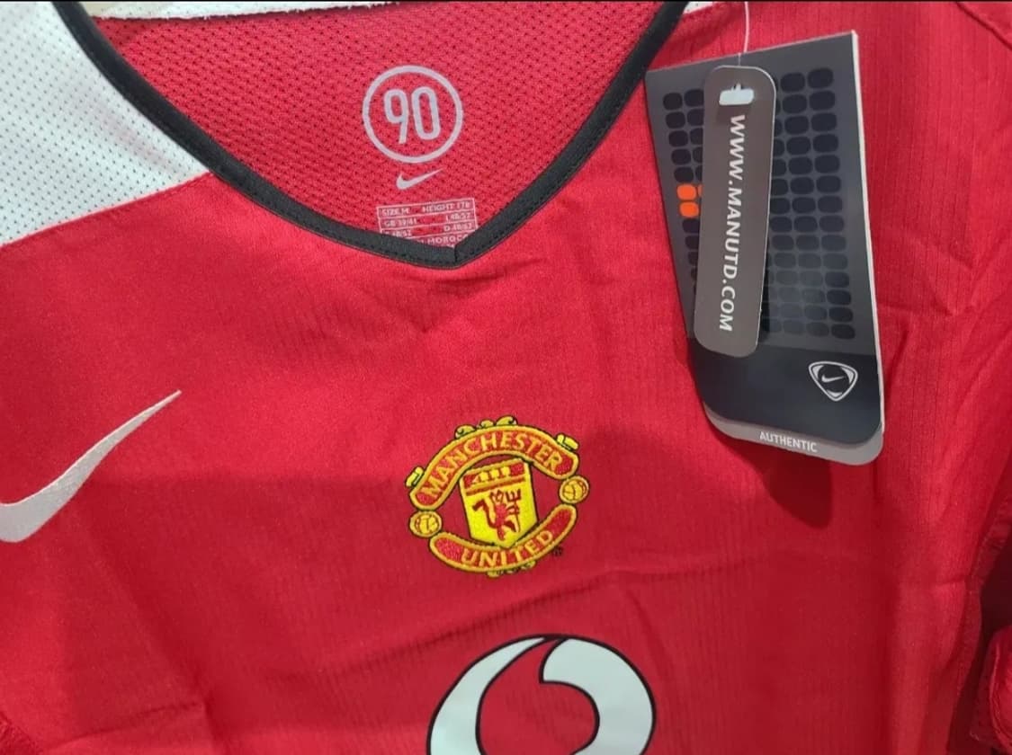 나이키 04 06 맨체스터유나이티드 올드레플 축구져지 상품이미지4