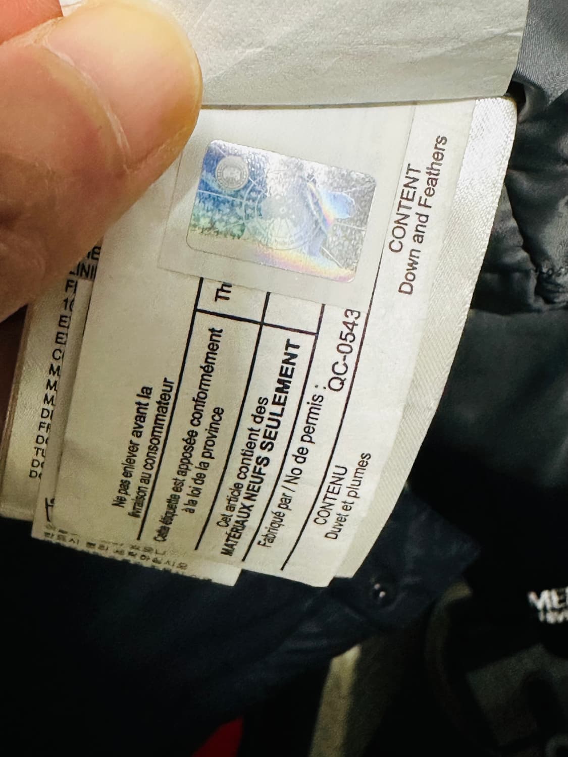 캐나다구스와이프로젝트 패딩 미디엄사이즈 상품이미지4