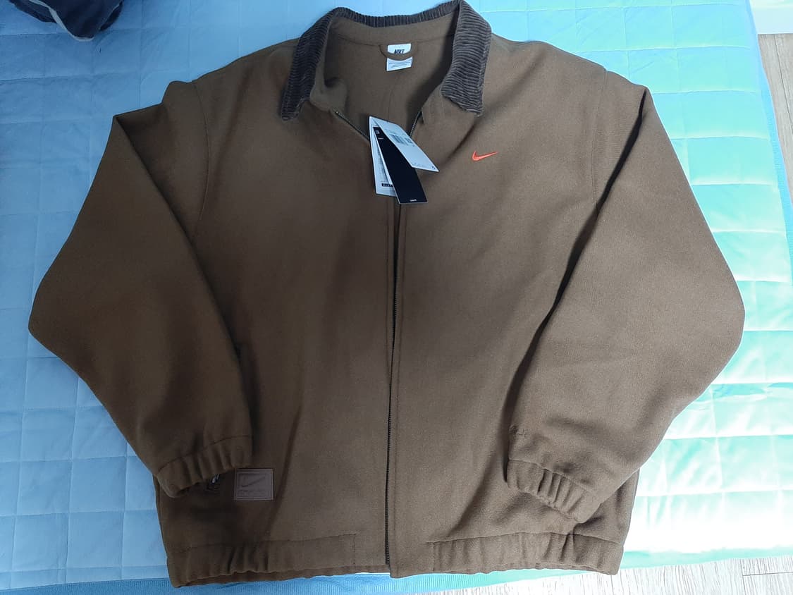 나이키 우븐 트윌 코듀로이 자켓 브라운 XXL 상품이미지1
