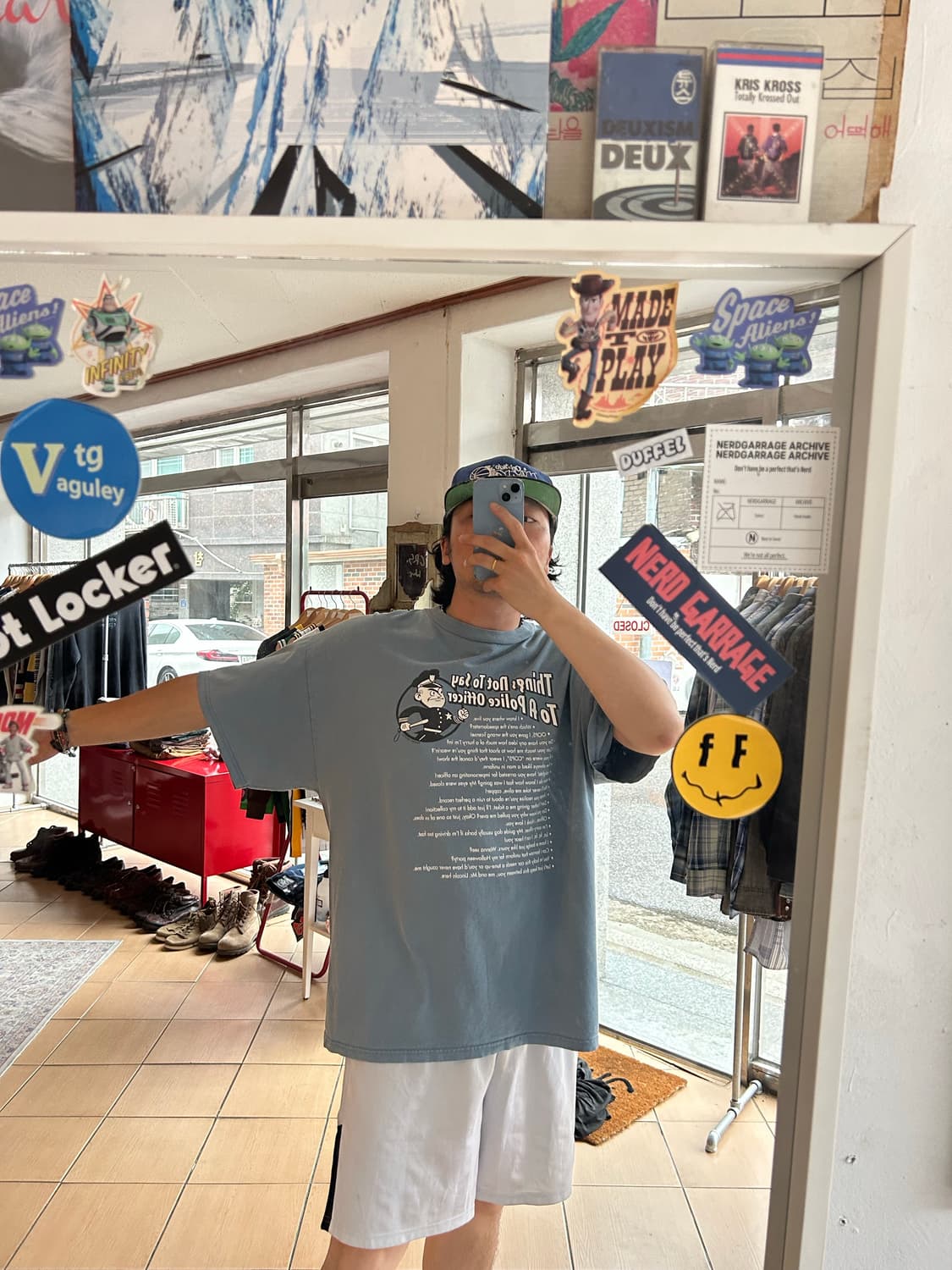 00‘s Police officer funny Tee 상품이미지5