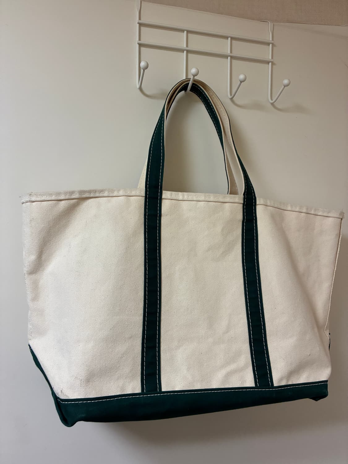 엘엘빈 토트백 80년대 L 데드스탁 그린 상품이미지2