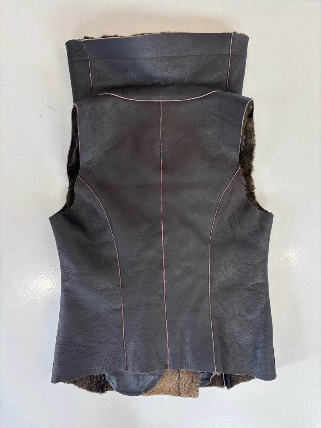 Muubaa Sheepskin Fur Vest 상품이미지7