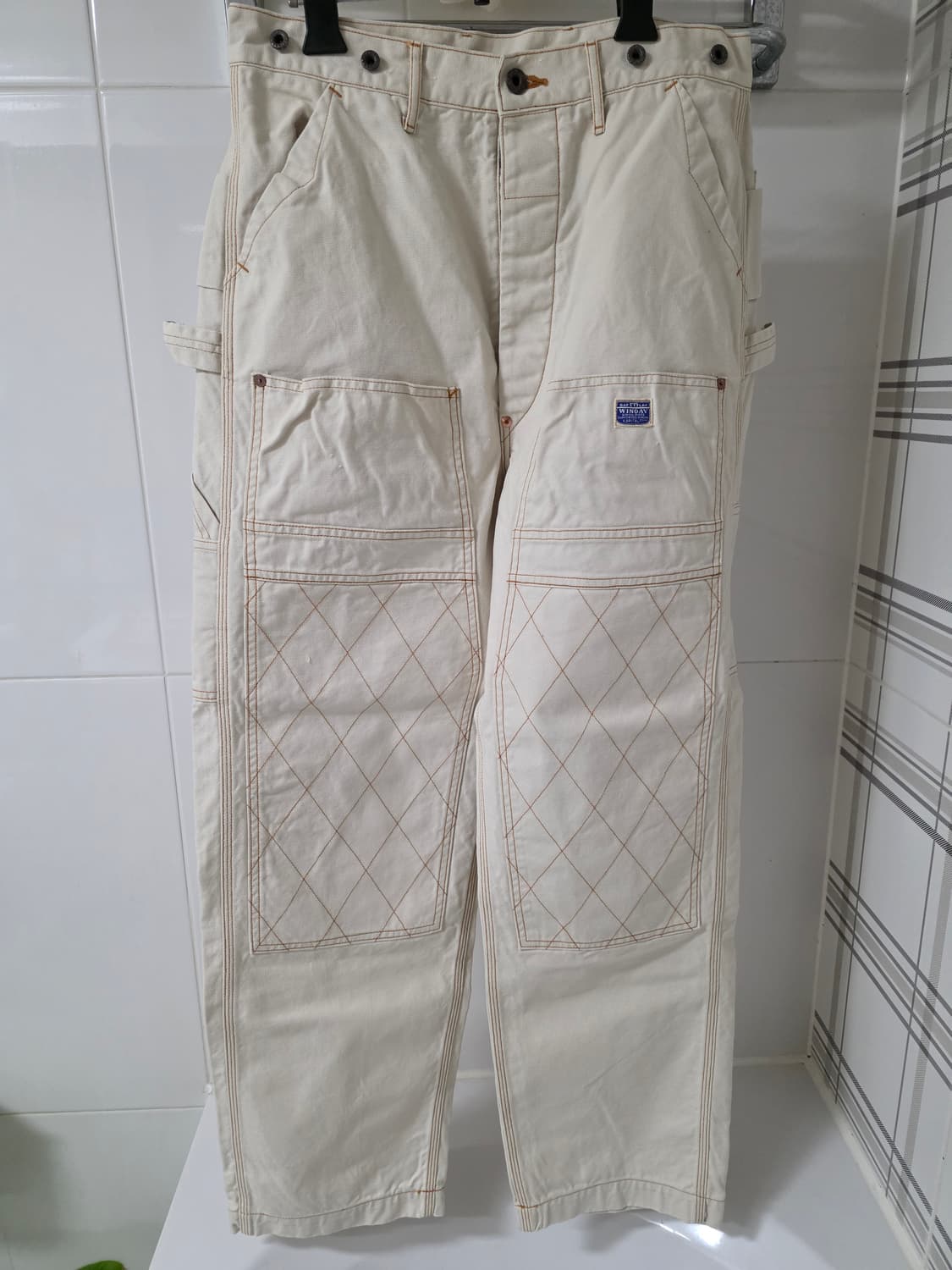 캐피탈 씬 캔버스 럼버 팬츠 키나리 3사이즈 상품이미지1