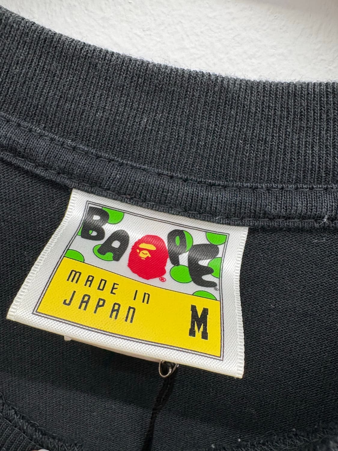 Bape 체커 로고 프린트  반팔티 상품이미지2