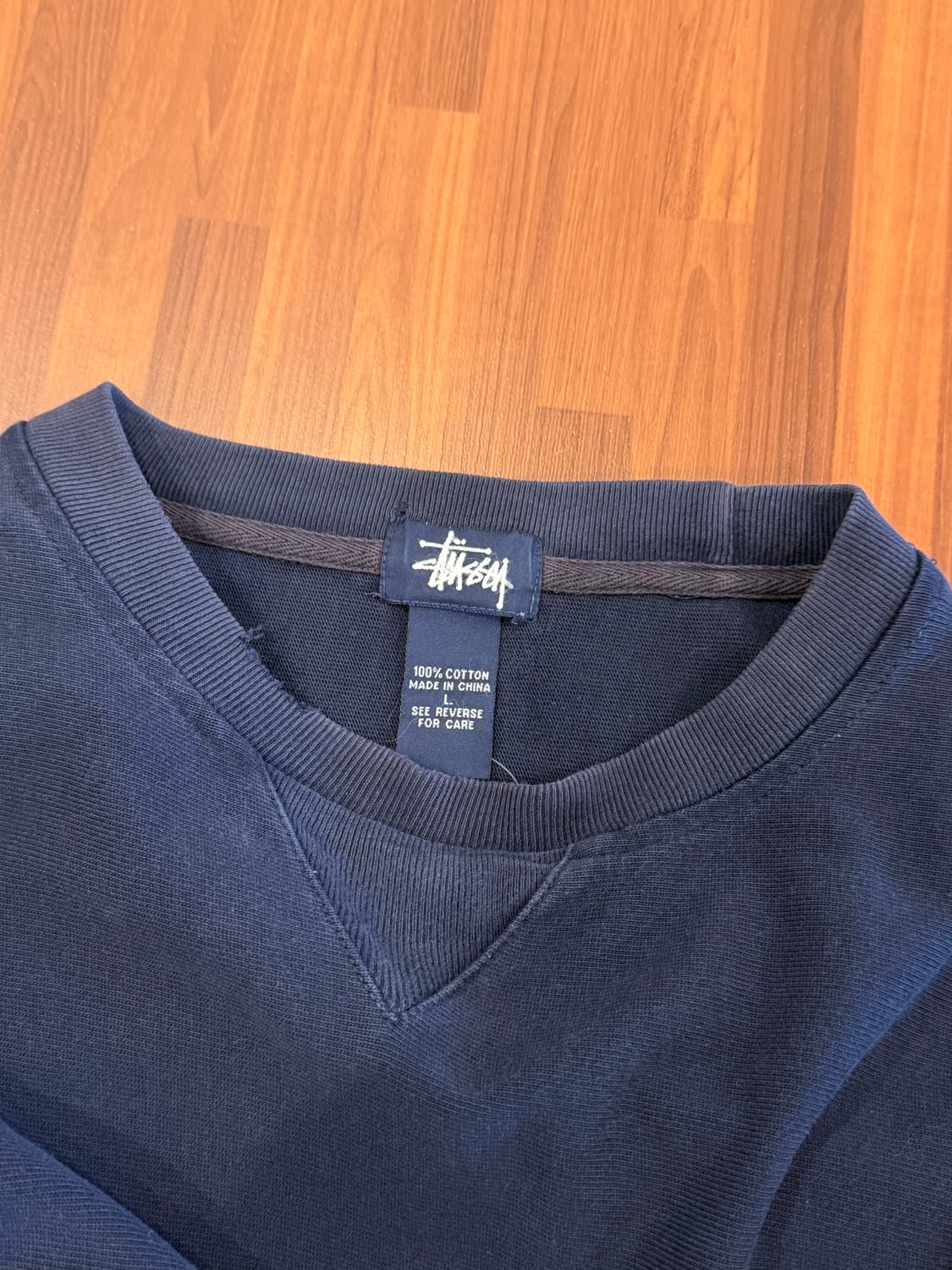 00s Stussy 스투시 크로스본 컷오프 스웻 셔츠 상품이미지8