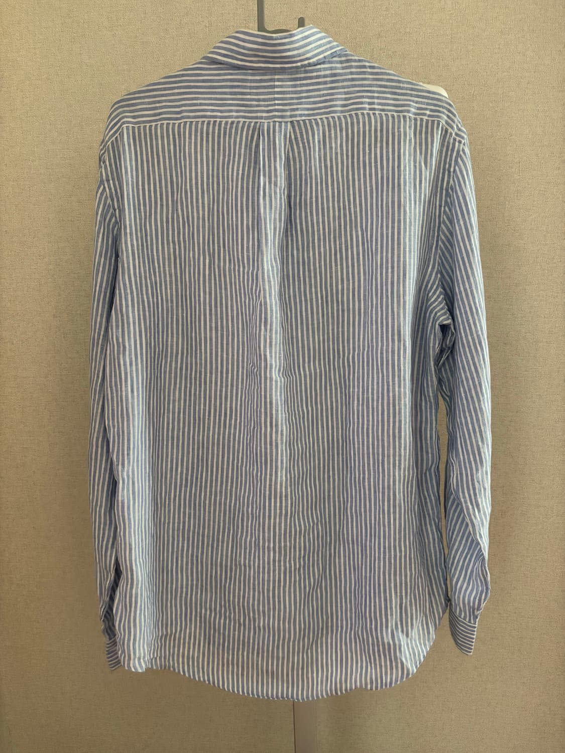 폴로 랄프로렌 린넨 스트라이프 긴팔 셔츠 M 상품이미지2