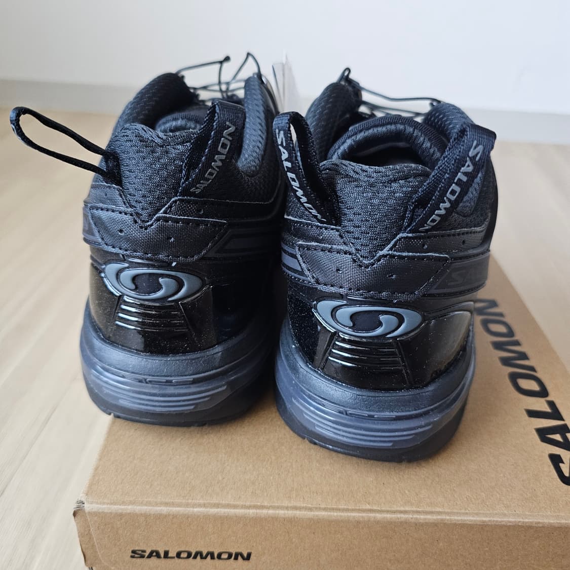 290 새제품) 살로몬 ACS 프로 블랙 트레일 등산화 운동화 여름 남자 상품이미지8