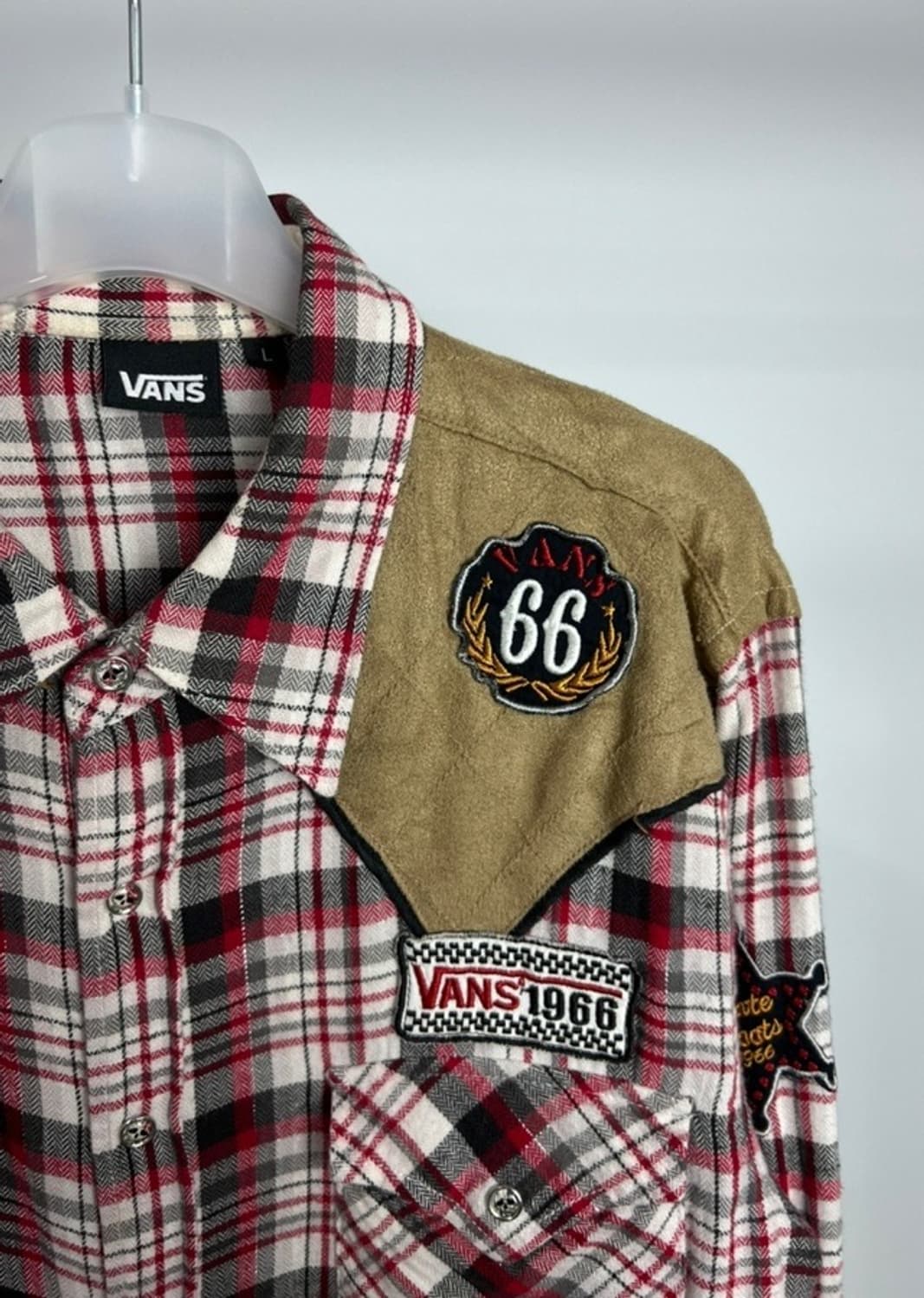 VANS detail check shirt 상품이미지3