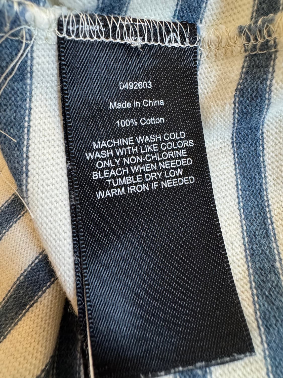 (XS)RRL 더블알엘 스트라이프 보트넥 바스크 셔츠 반팔티 상품이미지5