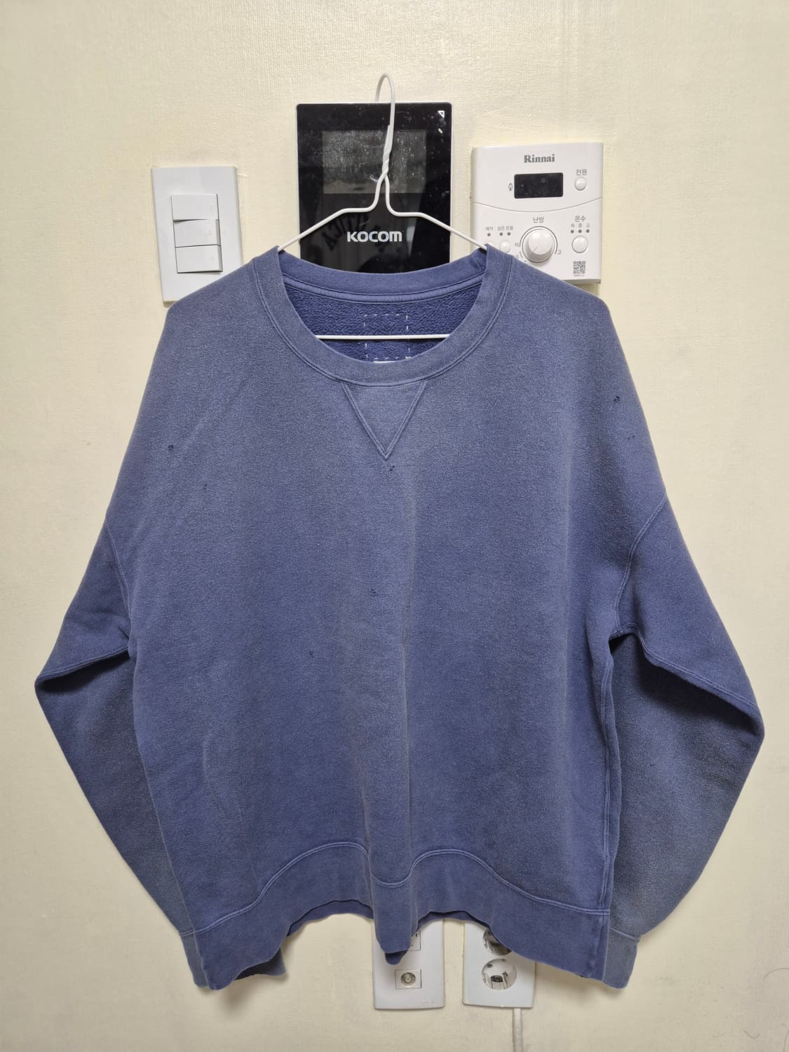 [4] VISVIM JUMBO SB SWEAT L/S CRASH 네이비 상품이미지1
