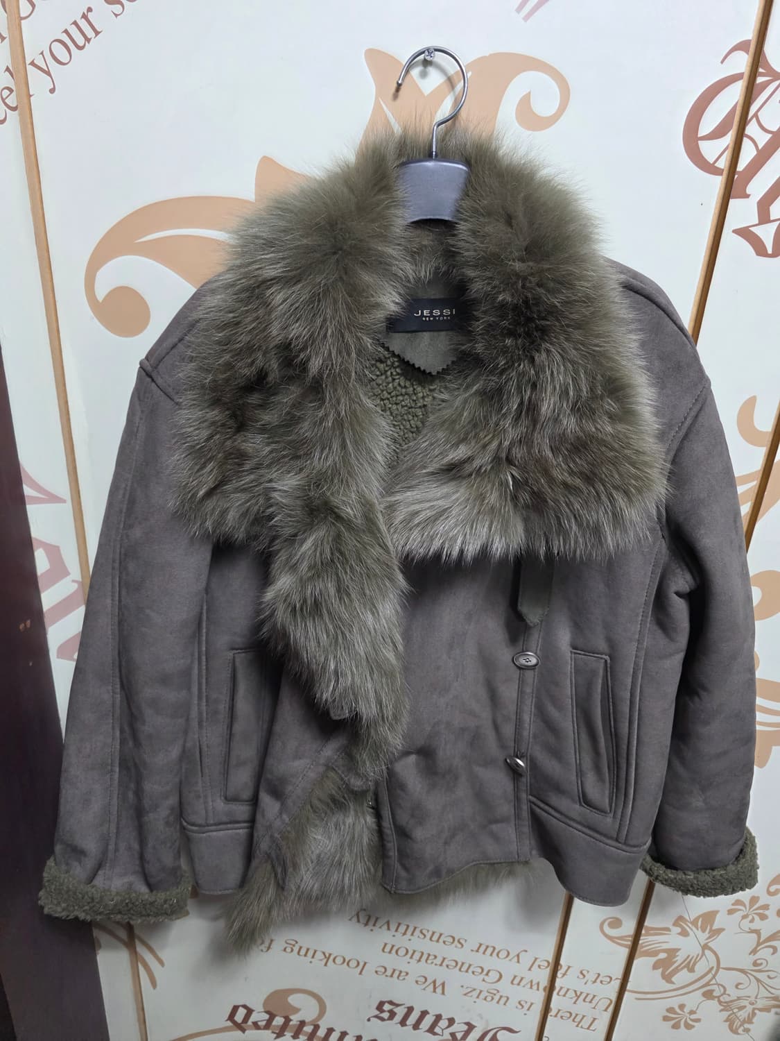 제시뉴욕 폭스퍼 무스탕 상품이미지1