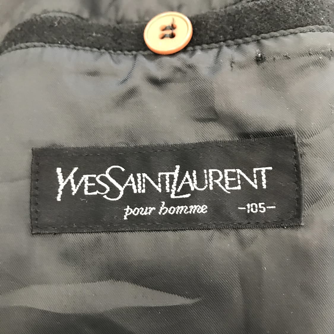 입생로랑 YSL 울 체크 싱글블루종 [105] 상품이미지6