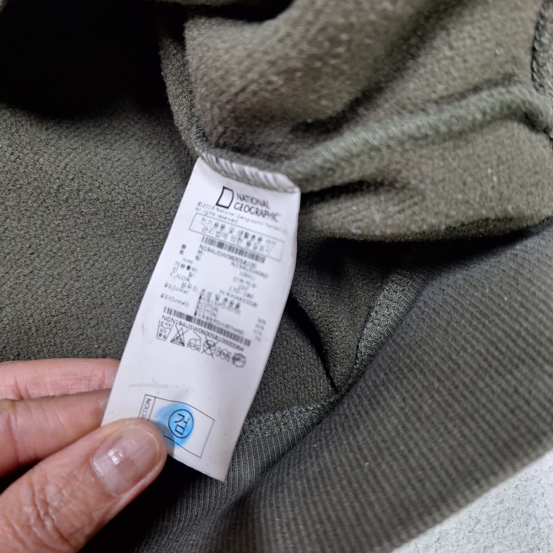 내셔날지오그래픽  기모맨투맨L 상품이미지3