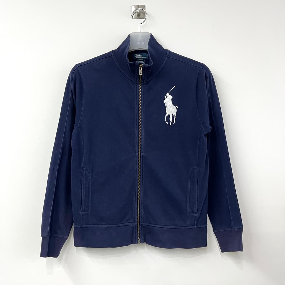 폴로 랄프로렌 빅포니 네이비 코튼 집업 자켓 상품이미지2