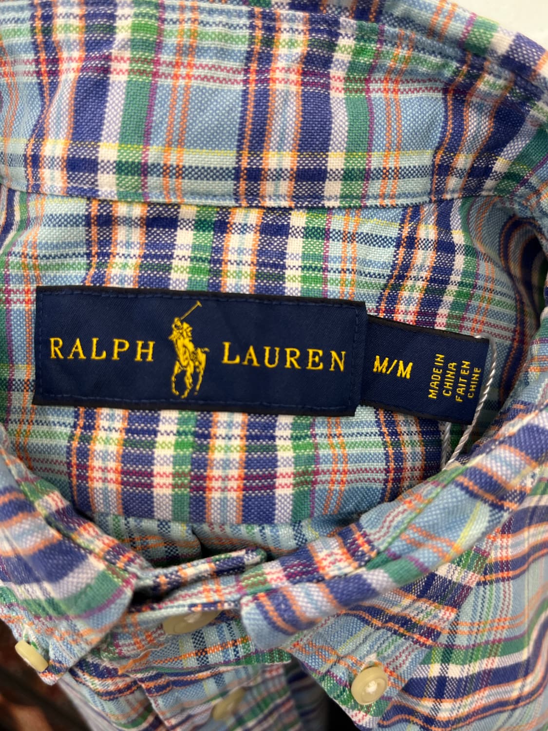 폴로 랄프 로렌 체크 셔츠 멀티 상품이미지7