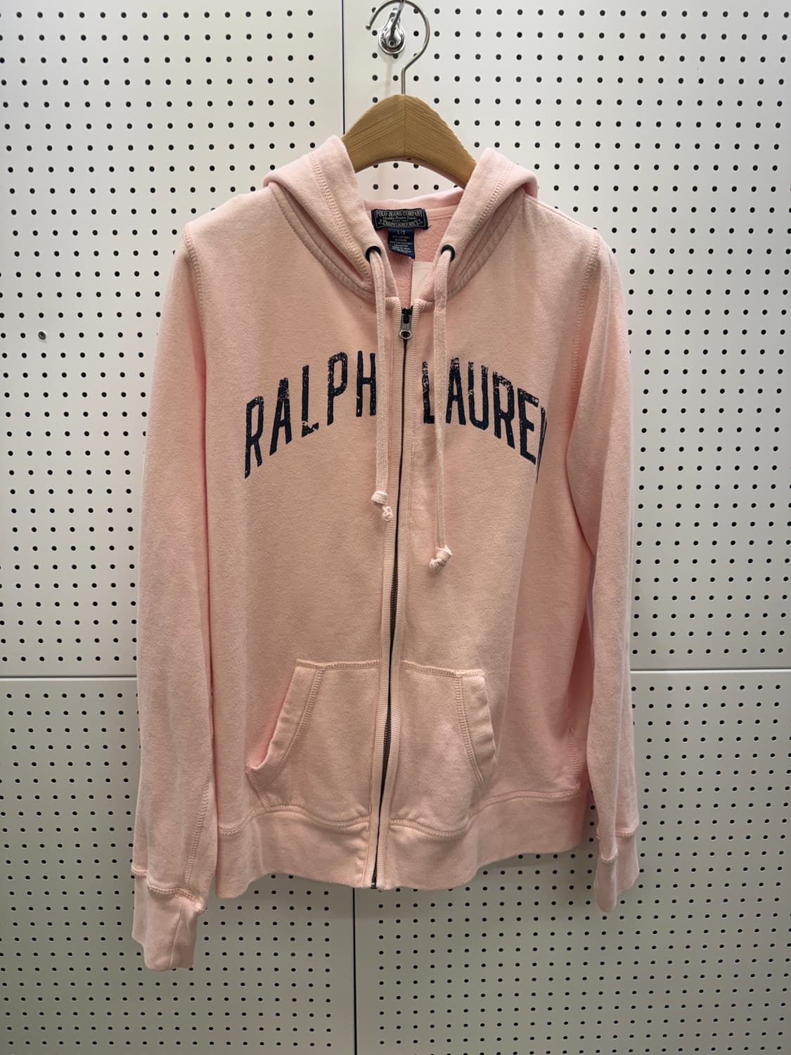 폴로진스컴퍼니 랄프로렌 아치 로고 후드 집업 U807 상품이미지2