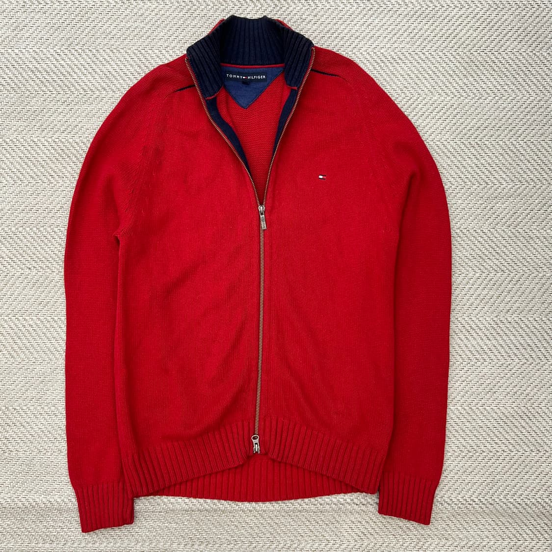 타미힐피거 니트 집업 r2805 상품이미지5