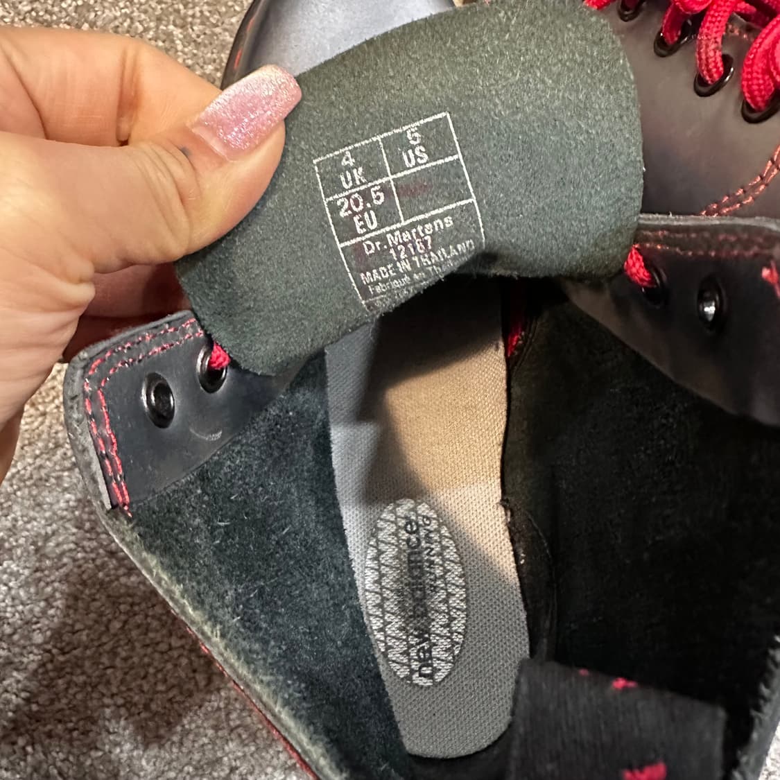 닥터마틴 1460 파스칼 레드 스티치235 상품이미지3