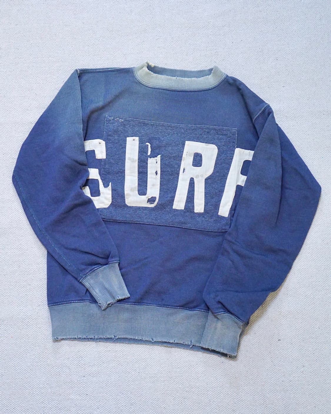 캐피탈 KAPITAL 디스트레스드 서프 SURF 여성 스웻 셔츠 상품이미지1