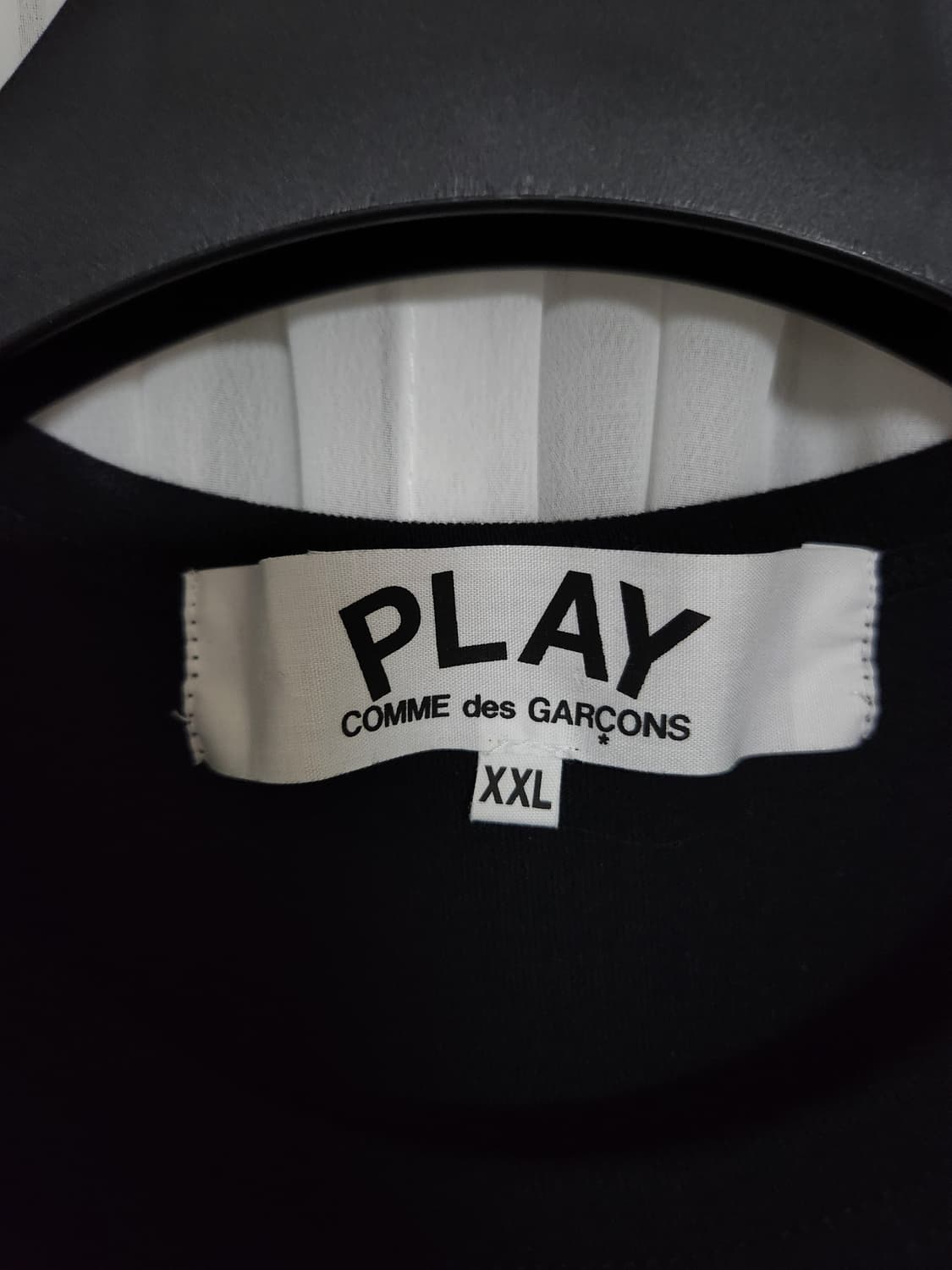 꼼데가르송 더블 와팬 블랙 XXL사이즈 상품이미지3