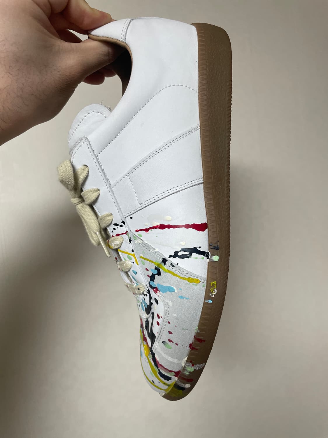 메종 마르지엘라 독일군 페인팅 슈즈 상품이미지6