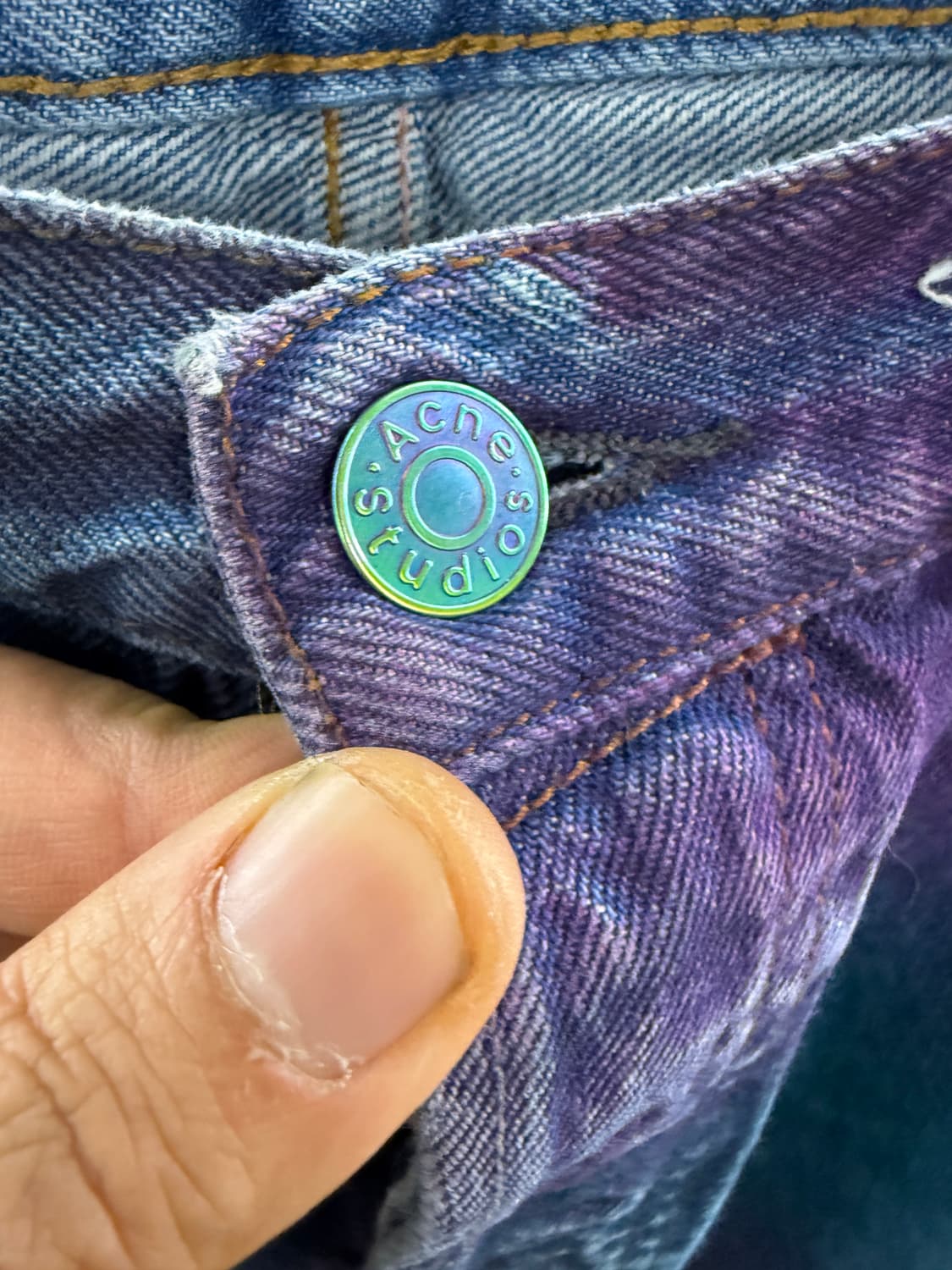 ACNE STUDIO 1996 Rainbow Denim 28-29 상품이미지4