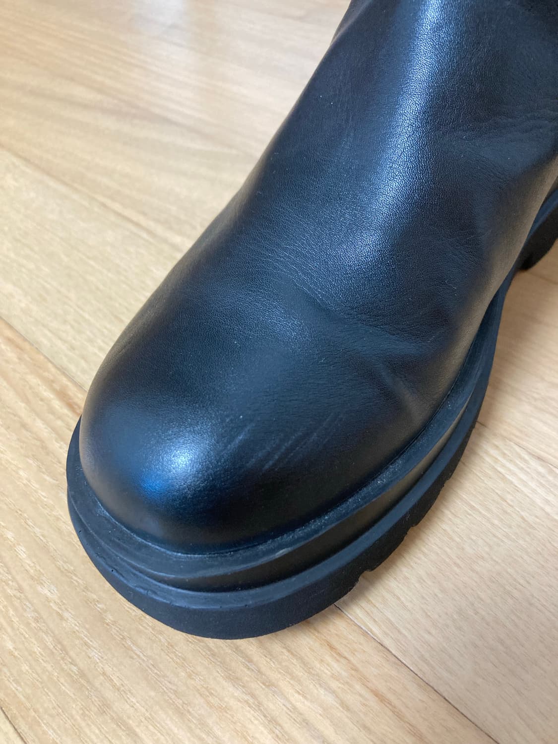 United Arrows 블랙 첼시부츠 상품이미지6