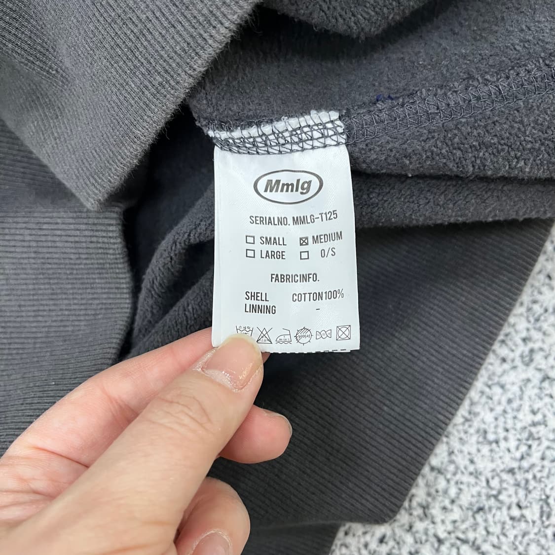 M MMLG 긴팔 후드 티셔츠 0327M 상품이미지3