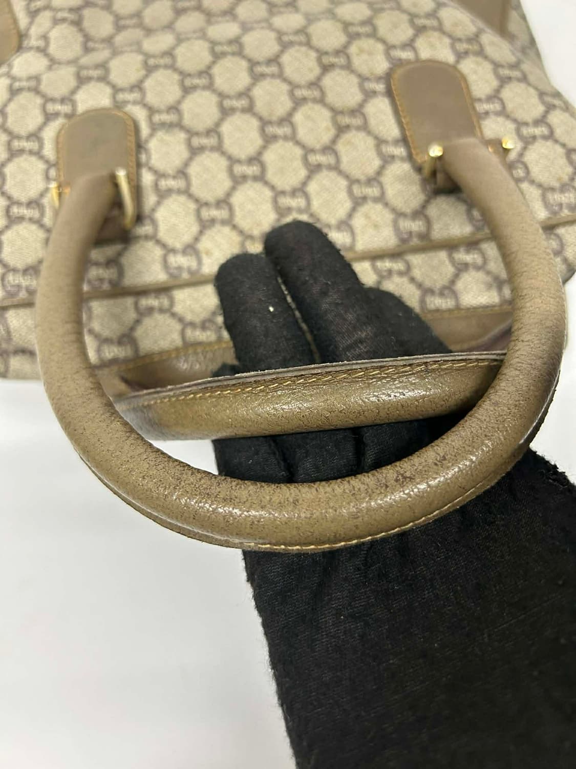 구찌 빈티지 GG캔버스 보스톤 토트백 상품이미지9