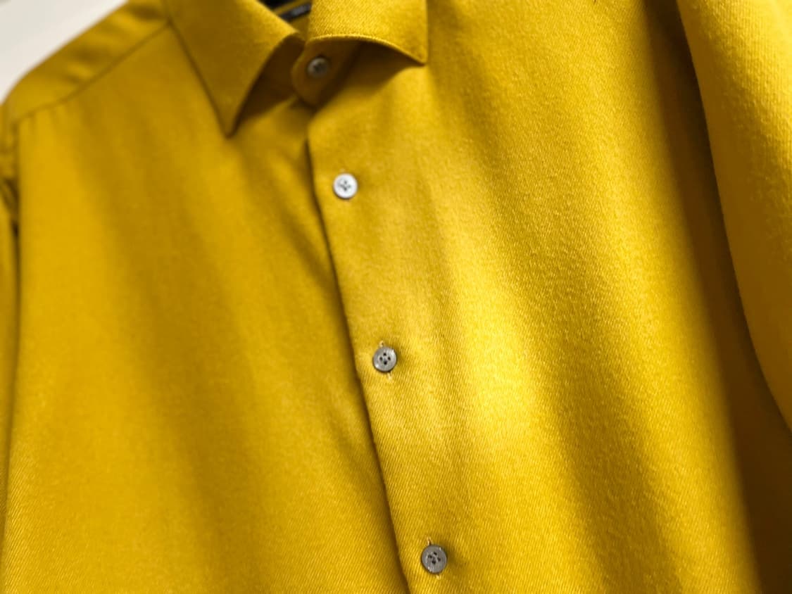 랑방 머스타드색 셔츠 상품이미지4