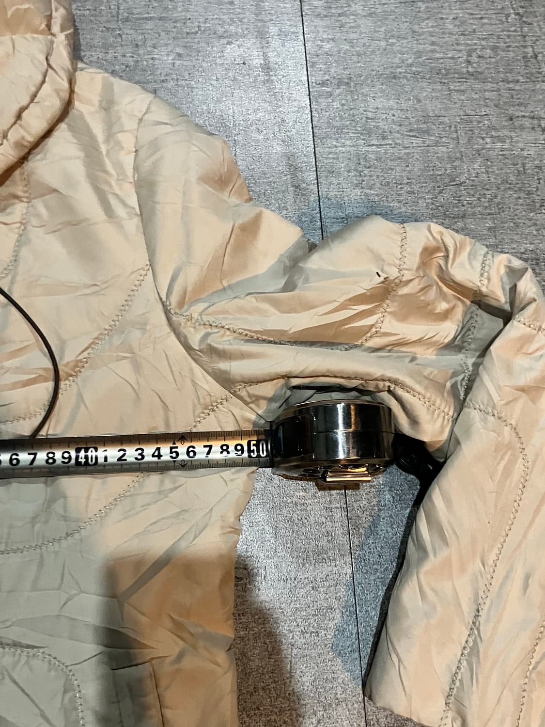 일본빈티지 Comne 하구미모리걸 아메카지 웨스턴 퀄팅자켓 상품이미지2