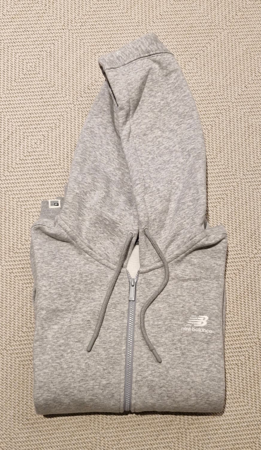 뉴발란스 기모 후드집업 XL 105 새상품급  상품이미지2