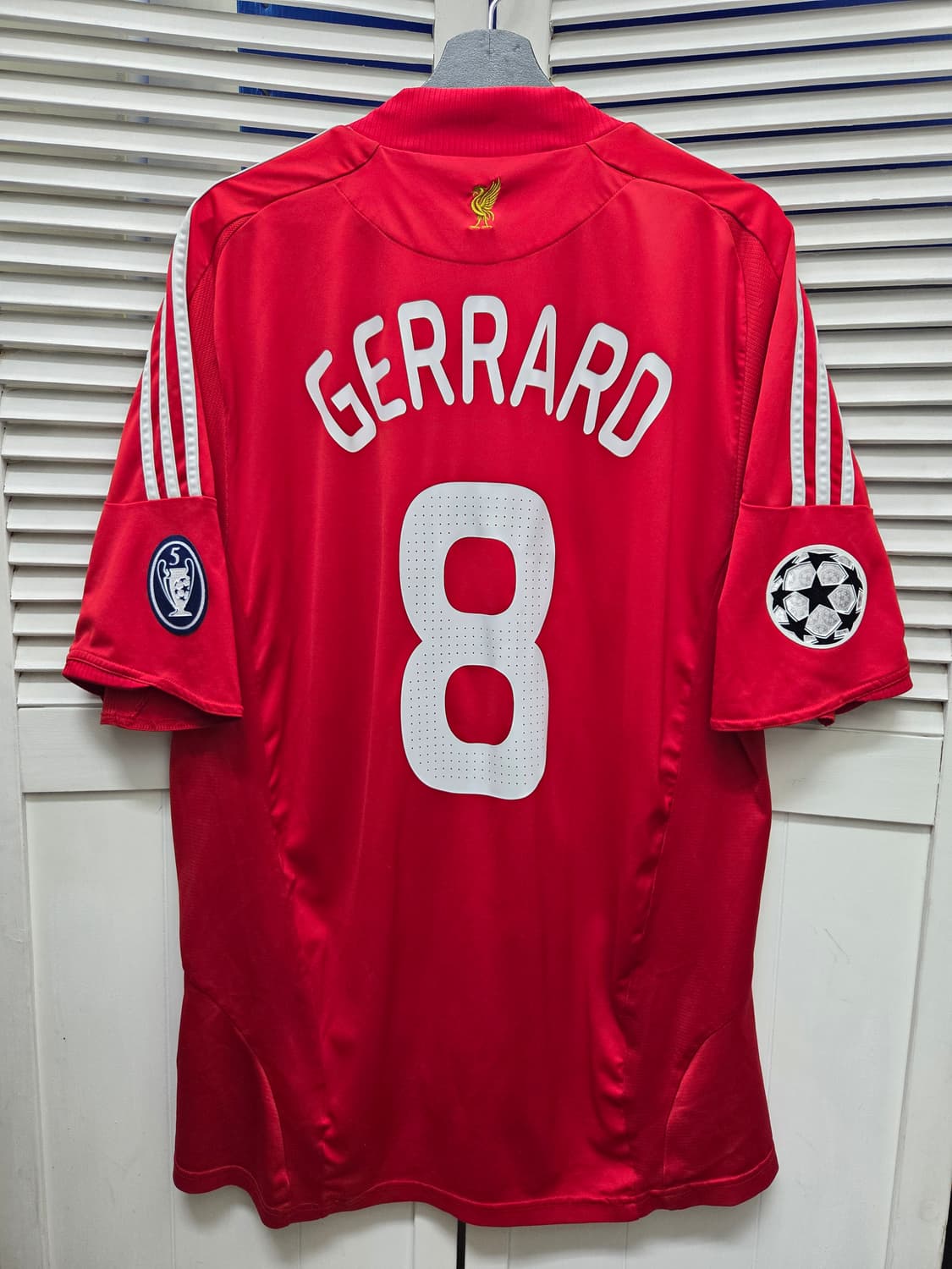 리버풀 08-10 제라드 아디다스 챔스 유니폼 상품이미지2