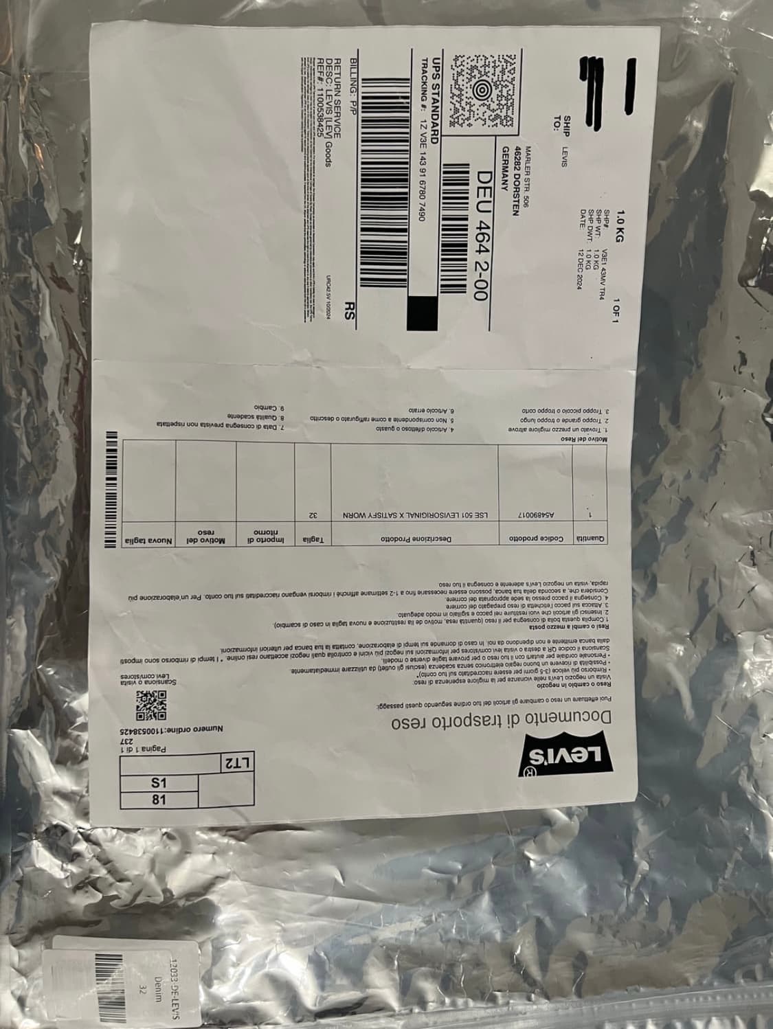 [32] Satisfy x levis 501 상품이미지3