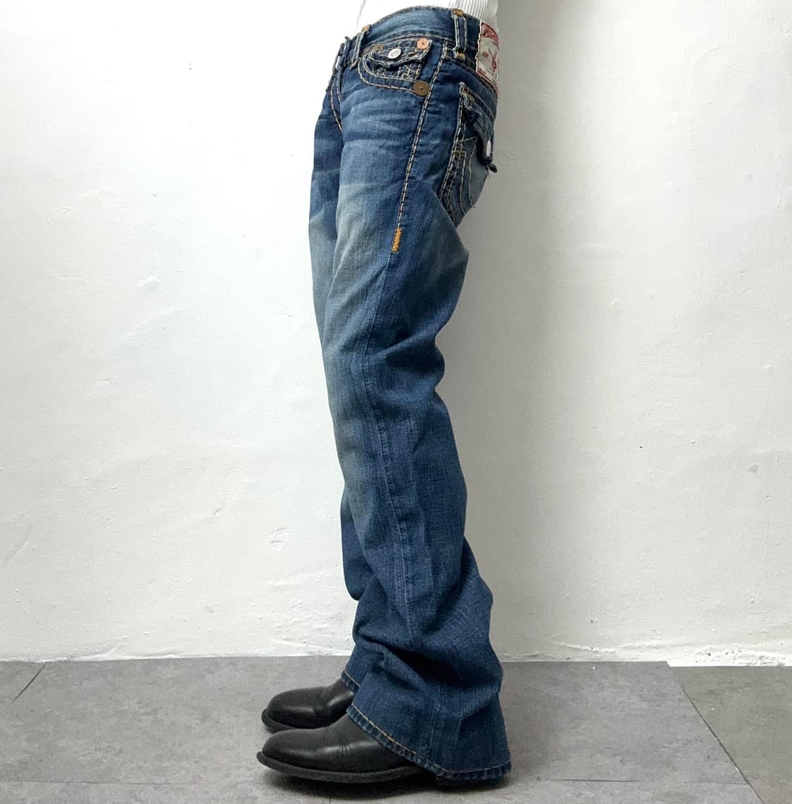 True Religion Billy Super T Wash  Leg Je 상품이미지2