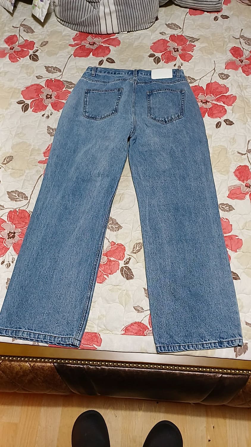 세인트페인 와이드청바지 31인치 기장107 상품이미지4