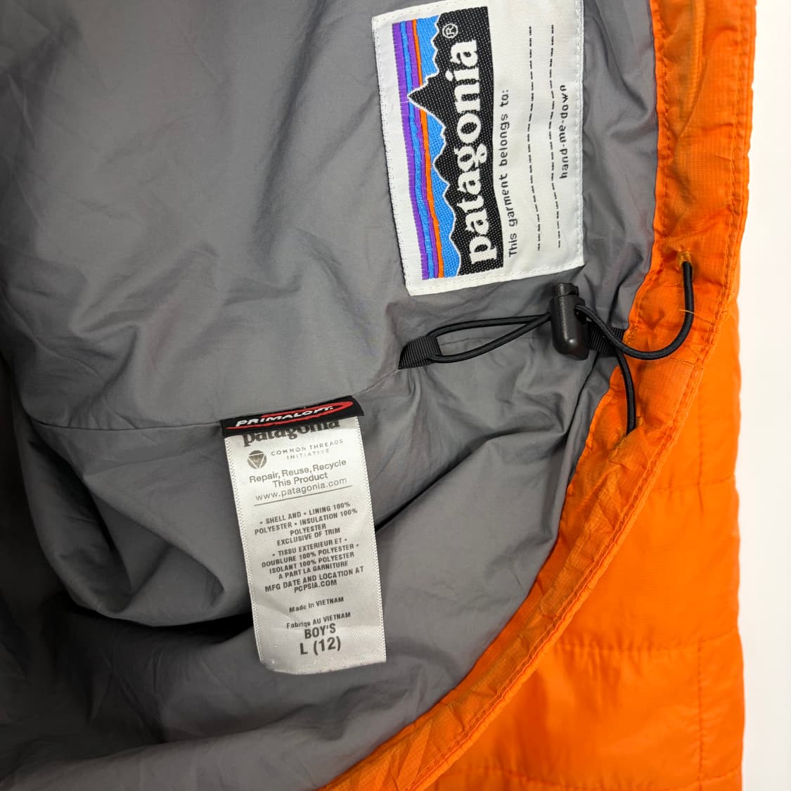 파타고니아 프리마로프트 패딩 자켓 상품이미지8