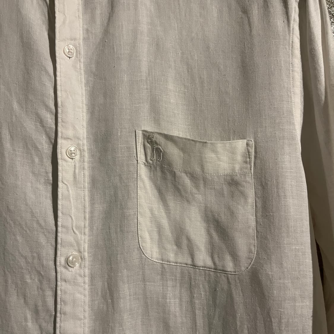 헤지스 헨리넥 린넨 셔츠 상품이미지2