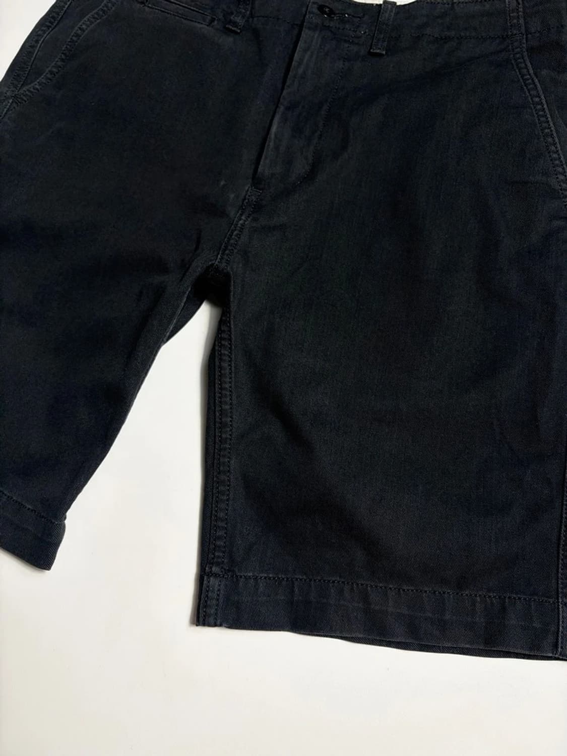 리바이스 00's 블랙 데님 반바지 R1670 상품이미지4