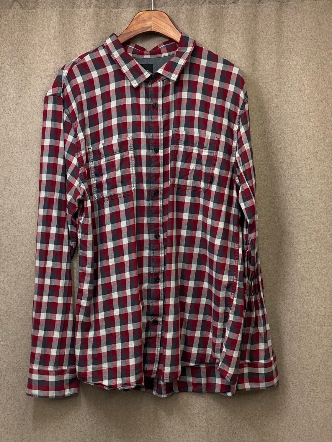 반스 체크 셔츠 상품이미지1