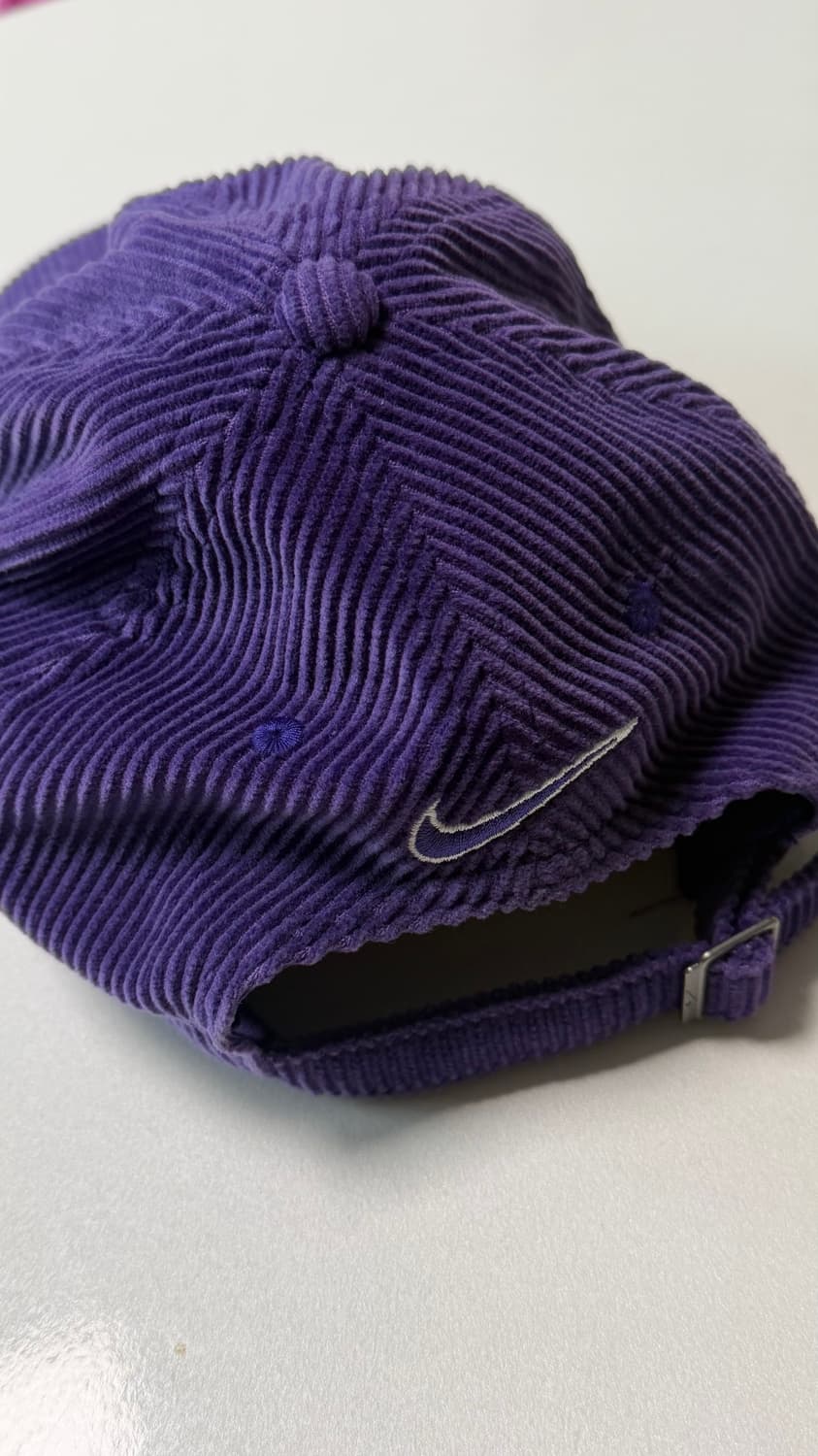 슈프림 X 나이키 코듀로이 볼캡 퍼플 상품이미지3