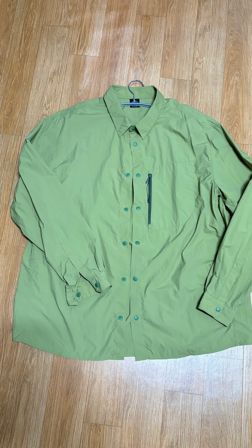 고요웨어 라이트 에어 셔츠 아보카도 그린 XL 상품이미지1