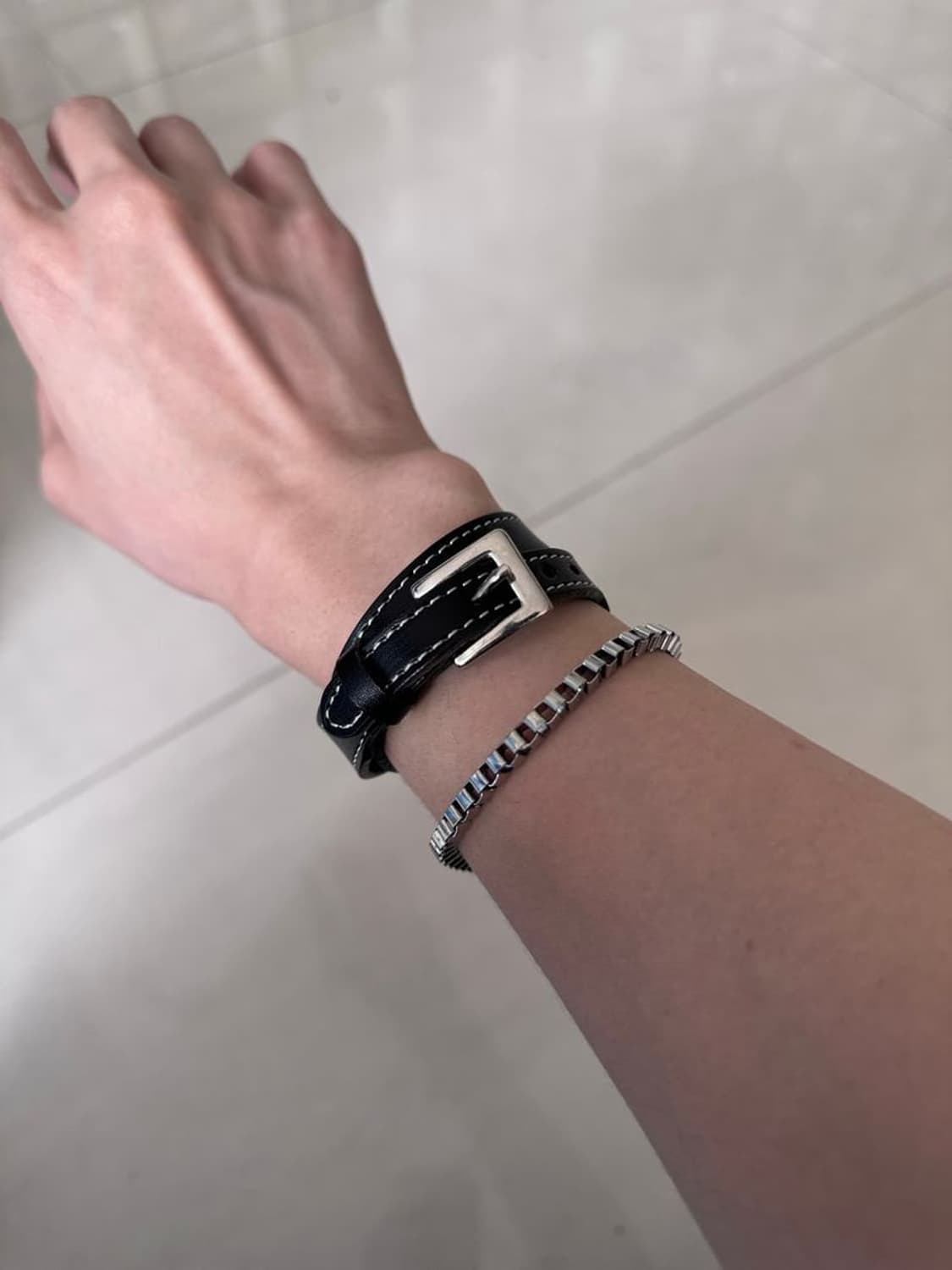 STITCH LONG BRACELET 스티치 롱 팔찌 상품이미지2
