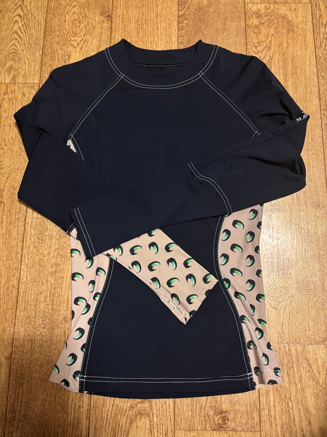 마린세르 문 프린팅 져지탑 상품이미지4