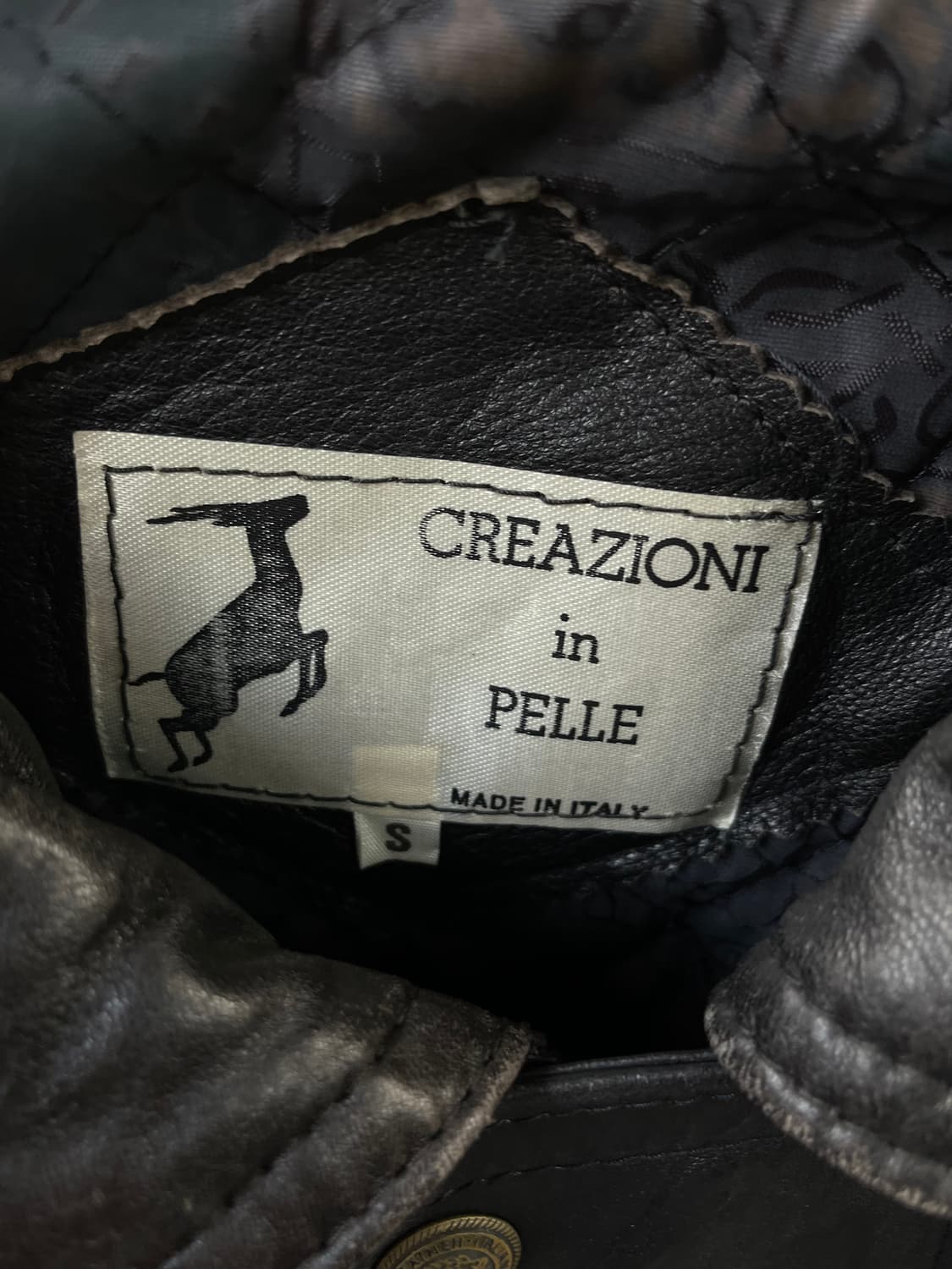 CREAZIONI leather jacket (made in ITALY) 상품이미지7