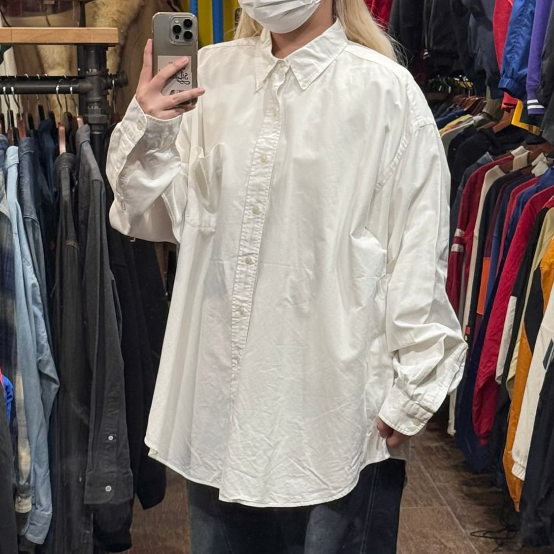 [HI] 폴로 랄프로렌 긴팔셔츠 화이트 상품이미지4