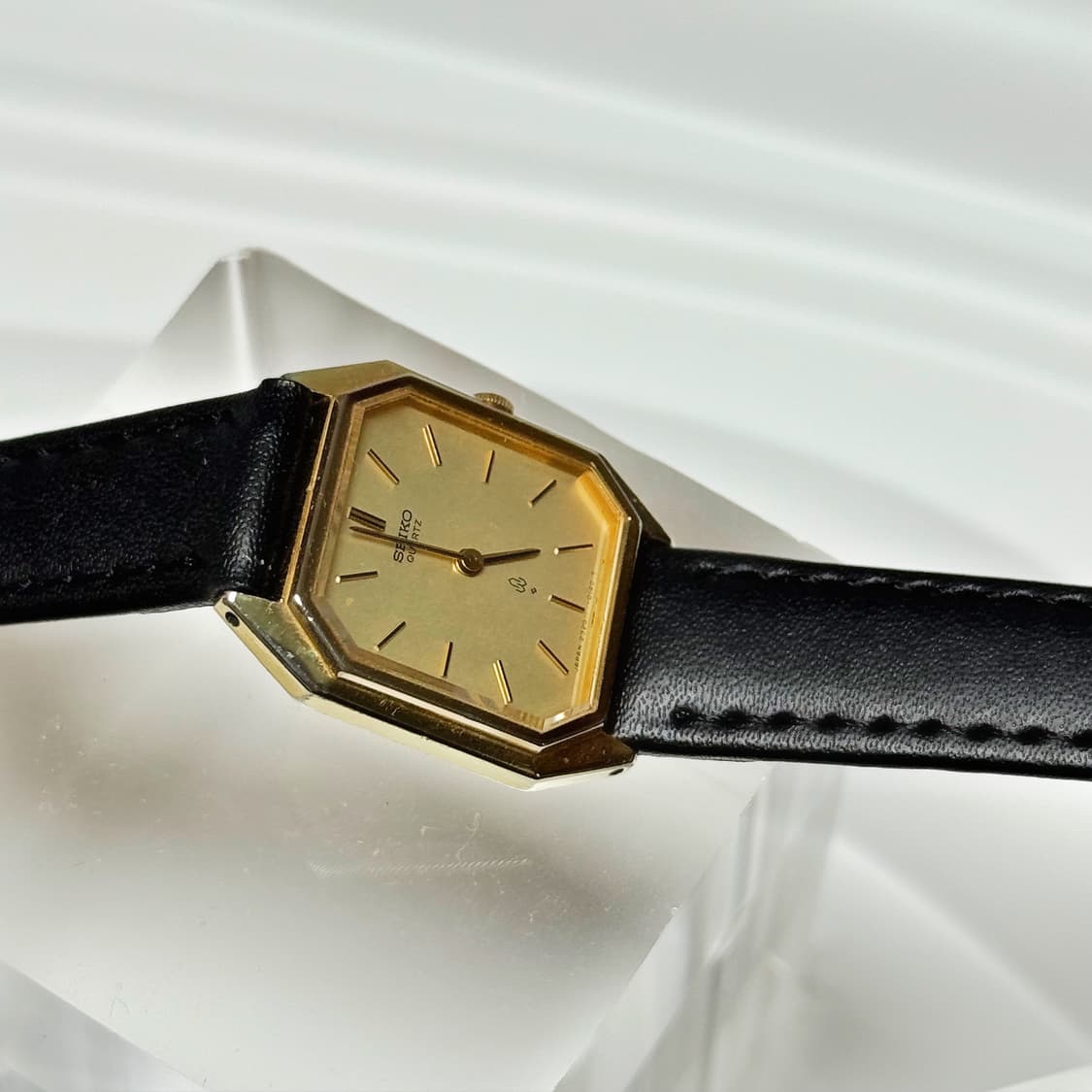 80's90's 세이코 빈티지 골드 옥타곤 클래식 워치 상품이미지6
