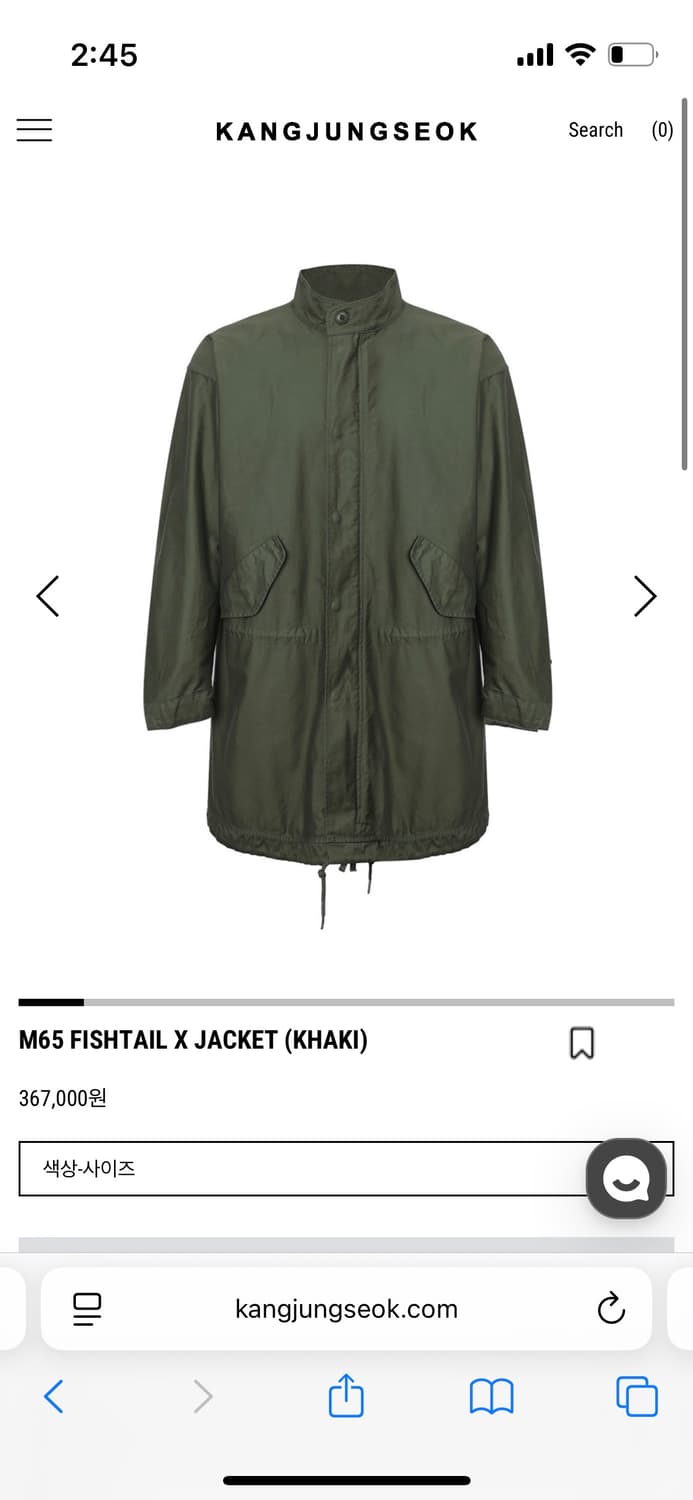 Kangjungseok 강정석 M65 FISHTAIL X JACKET 상품이미지9