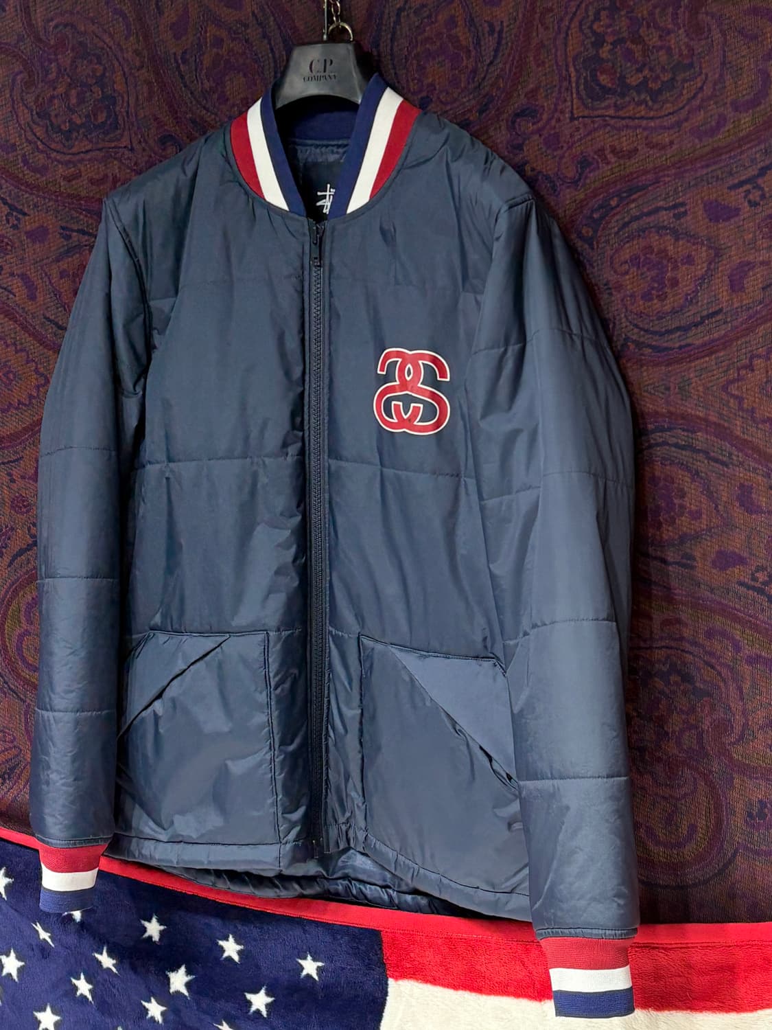 스투시 네이비점퍼  상품이미지2