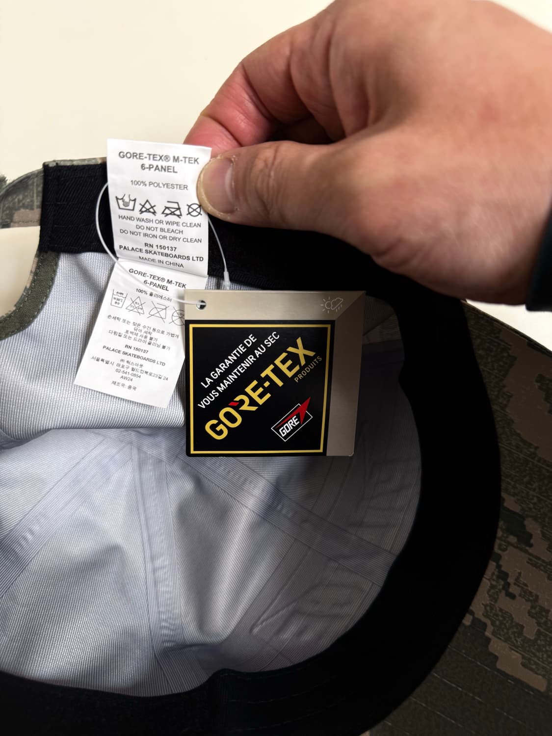 팔라스 고어텍스 카모 볼캡+ 버킷햇 L사이즈 상품이미지6